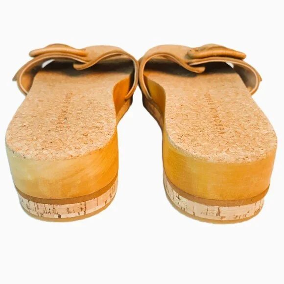 Veronica Beard Chessy Suede Slide Flatform Sandal 7M - Picture 11 of 11